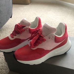 Alexander McQueen sneakers leatherxSuede Sz 8B